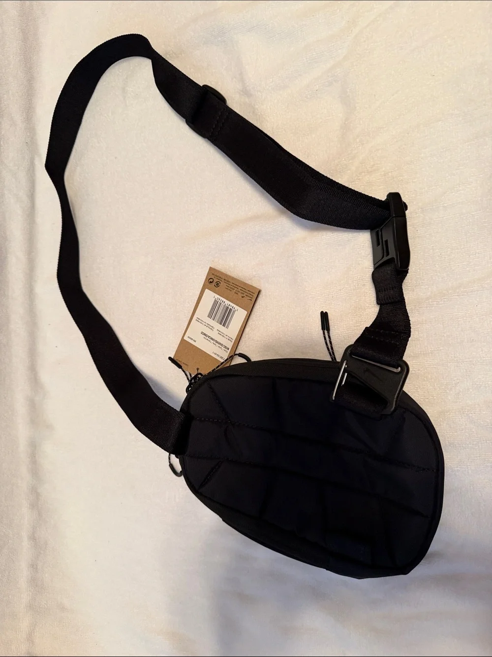 Nike Black Compact Sling Crossbody Bag for Women